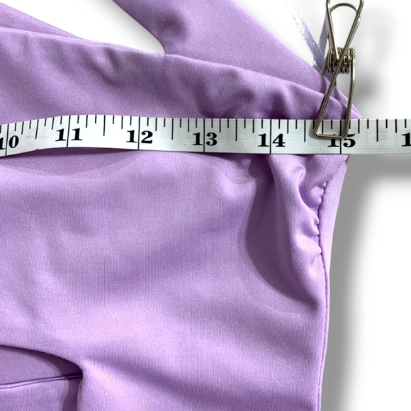 NWOT Rare Collective One Shoulder Cut Out Body Suit, size Medium - Picture 9 of 11